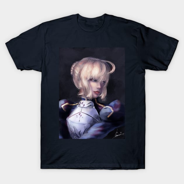 Saber T-Shirt by chururi